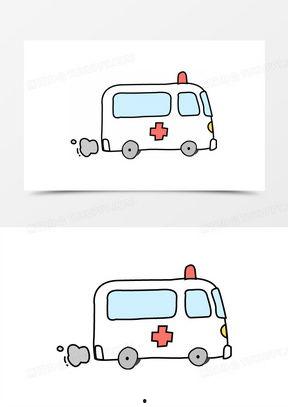 漫画救护车,救护车里的生死时速